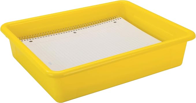 Storex Letter Size Flat Storage Tray – Organizer Bin - Image 5