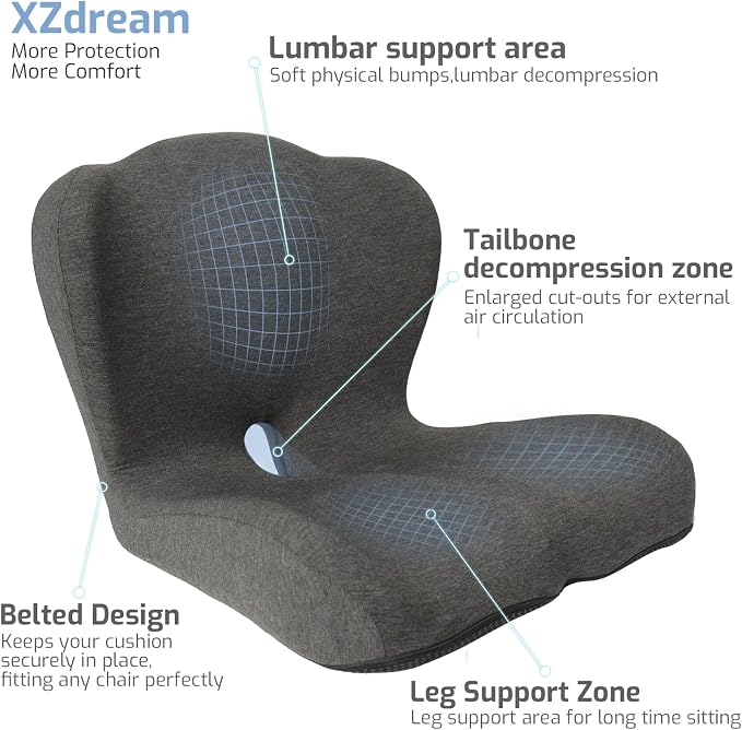 Memory Foam Seat Cushion, Office Chair Cushion - Image 4
