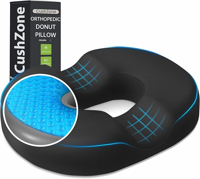Donut Pillow Seat Cushion by CushZone