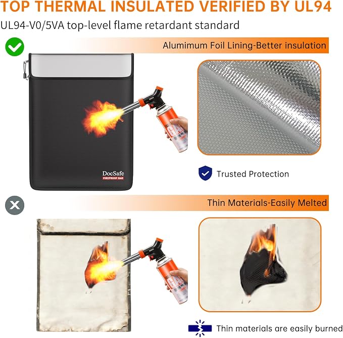 DocSafe Fireproof Document Bag - Image 3