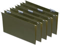 Staples Hanging File Folders, Legal Size, Standard Green, Durable Construction by Staples