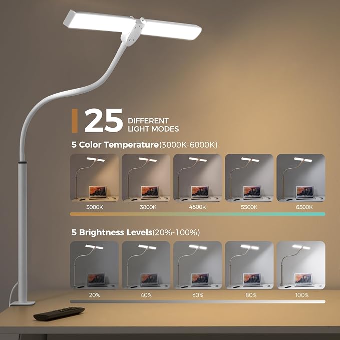 Led Desk Lamp for Home Office, Eye-care Architect Light - Image 2