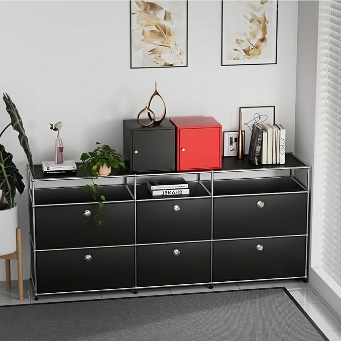 Cube Storage Organizer, Small Steel Cabinet - Image 6