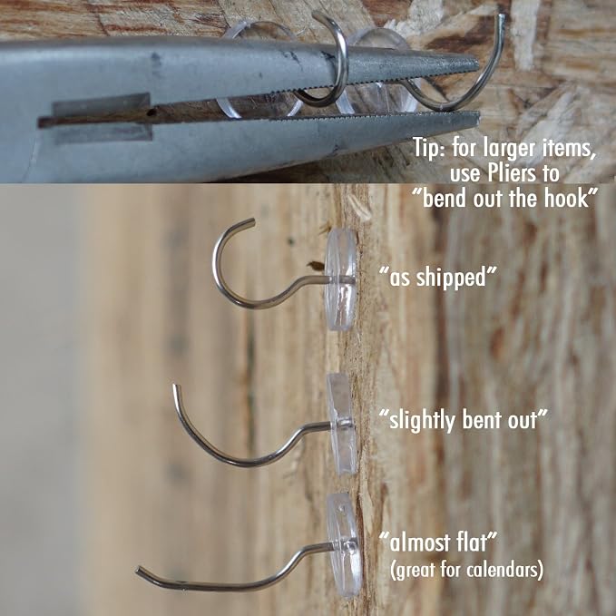 CraZy TACKz - 2 in 1: Push pin - New Invention Hang 100's of Items Interior or - Image 7