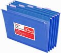 Staples Hanging File Folders, Letter Size, 1/5‑Cut Tabs, Includes Tabs & by Staples