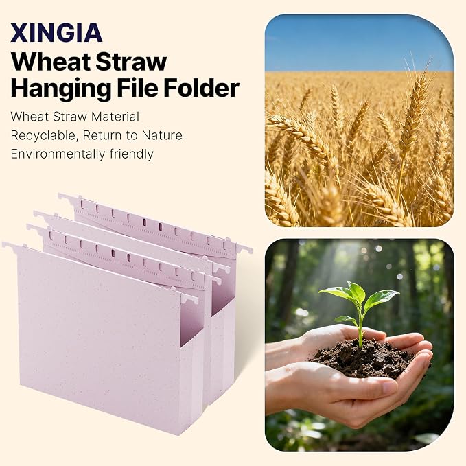 XINGIA Letter Size Hanging File Folders - Image 6