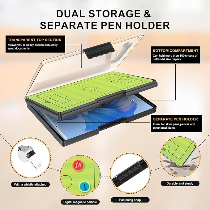 All-Weather Tactical Coaching Clipboard - Image 4