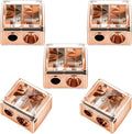Chuangdi 5 Pack Makeup Pencil Sharpener Plastic Lip Liner Pencil Eyeliner by Chuangdi
