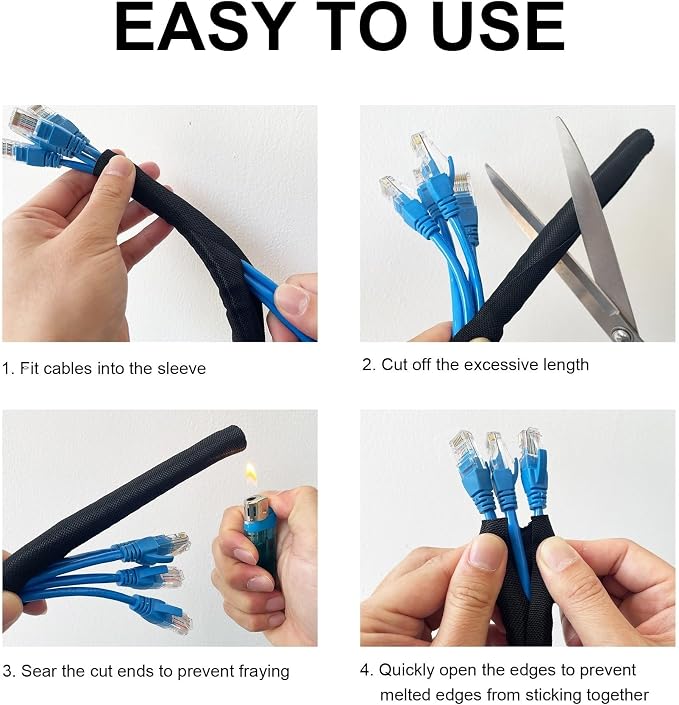 Secbolt Cord Protectors from Pets No Chew, 10ft - Image 6