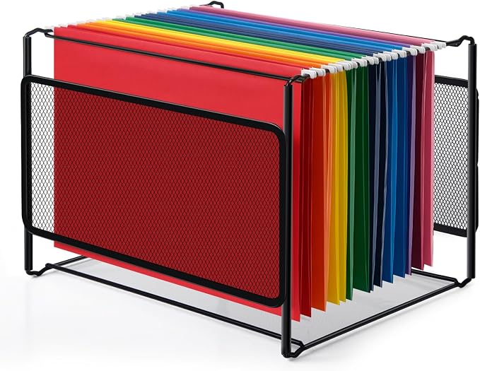 Comix Hanging File Organizer, Letter Size File Folder Organizer by Comix