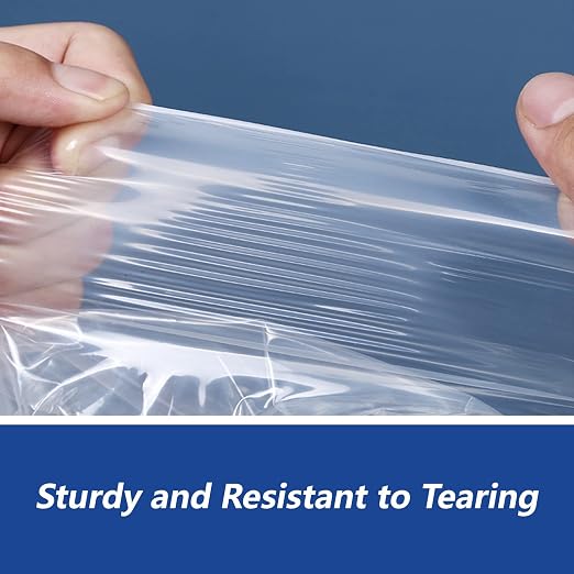 iMailer - 100 Count - 6" x 9" Small Clear Poly Bags - Image 4