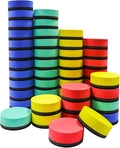 Mini Dry Erase Erasers, IHPUKIDI 48 Pack Magnetic Whiteboard Dry Erasers by IHPUKIDI