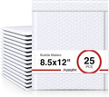 Fuxury Bubble Mailers 8.5x12 Inch 25 Pack Self-Seal Adhesive Padded Envelopes by Fuxury