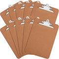 HERKKA 10 Pack Hardboard Office Clipboards by HERKKA