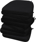 AAAAAcessories D-Shaped Chair Cushions, Machine-Washable Cover by AAAAAcessories