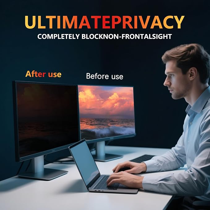 27 Inch Computer Monitor Privacy Screen - Image 2
