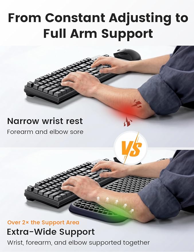 Vaydeer Extra Large Wrist Rest Set - Image 4