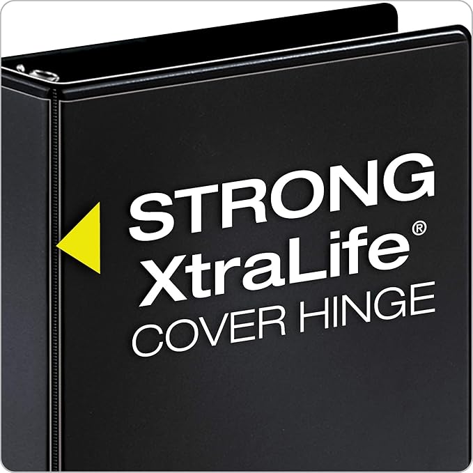 Cardinal Economy 3 Ring Binder, 1 Inch, Presentation View, Holds 225 Sheets - Image 3