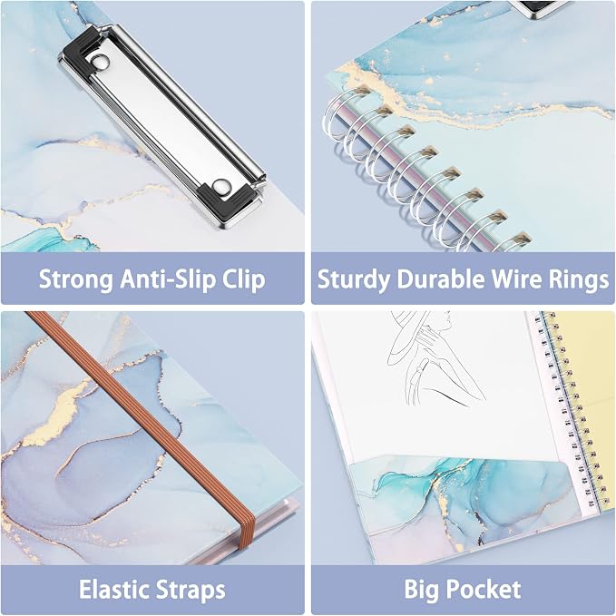 Rimilak Spiral Clipboard Folio - Image 5