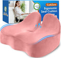 CushZone Seat Cushion, Memory Foam Office Chair Seat Cushion by CushZone