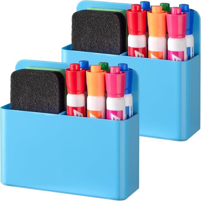 BEYGORM 2 Pack Plastic Magnetic Pen Holder by BEYGORM