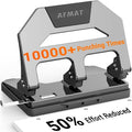 AFMAT Heavy Duty 3 Hole Punch, 40-Sheet Three Hole Puncher by AFMAT