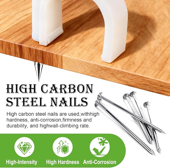 mxuteuk 100PCS Cable Clips - Image 5