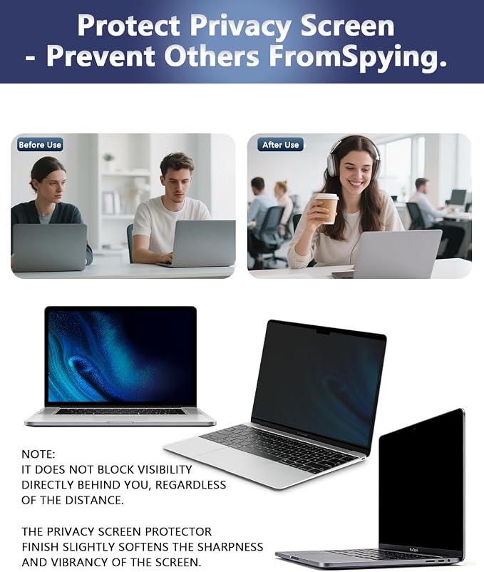 Magnetic Privacy Screen Protector - Image 2