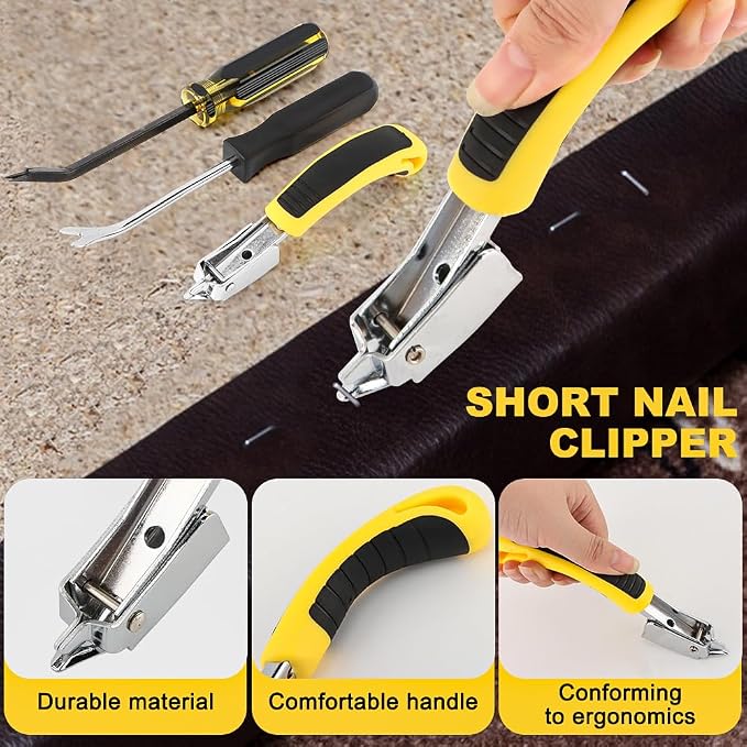 3PCS Heavy Duty Construction Staple Remover - Image 4