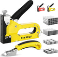 DIYSELF Staple Gun Heavy Duty 4-in-1 Upholstery Staple Gun by DIYSELF
