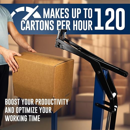 IDL Industrial Foot-Operated Carton Bottom Stapler - Image 3