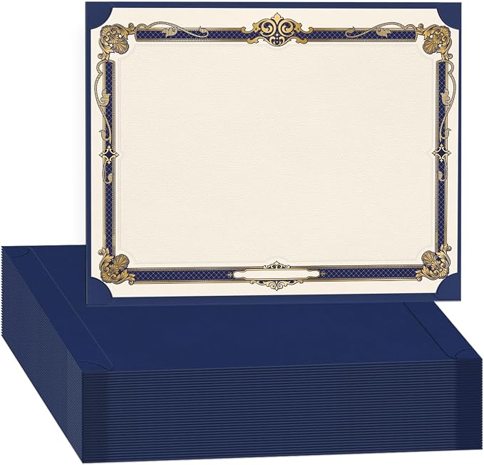 Award Single Sided Certificate Holders, Employee Appreciation, Certifications by KiDEPOCH