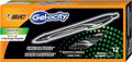 BIC Gel-Ocity Quick Dry Gel Pens, Medium Point Retractable, 12-Count- Pack of 18 by BIC