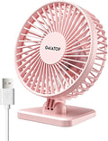Gaiatop USB Desk Fan, Small But Powerful, Personal Portable Quiet 3 Speeds by GAIATOP