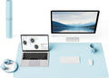 YSAGi Non-Slip Leather Desk Pad L Size, Waterproof Laptop Computer Desk by YSAGi