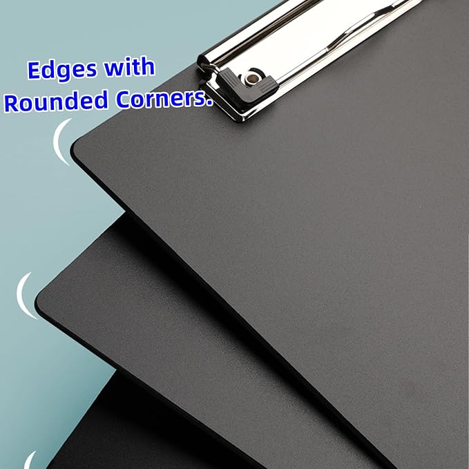 Plastic Clipboards, 6 Packs A4 Clipboard Folder, Paper Clips, | Nursing - Image 4