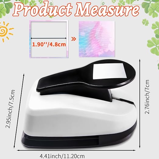 Square Punch 1.9 inch Square Hole Puncher - Image 6