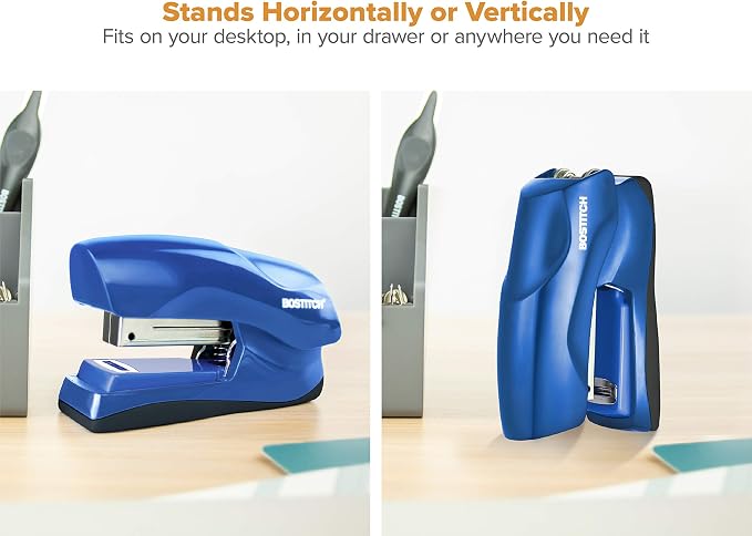 Bostitch Office Heavy Duty Stapler, 40 Sheet Capacity, No Jam, Half Strip - Image 4