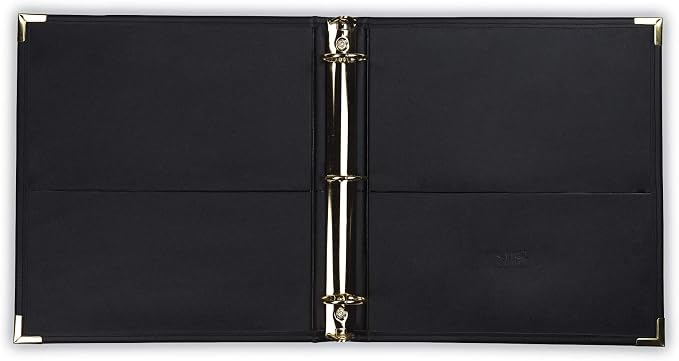 Samsill Classic Collection Leather 3 Ring Binder, Executive Presentation - Image 7