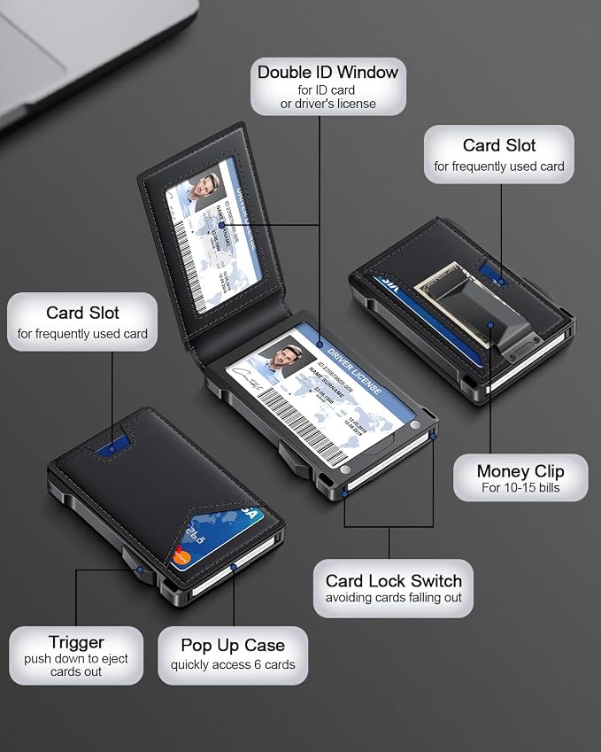 Wallet for Men RFID Wallet - Image 6