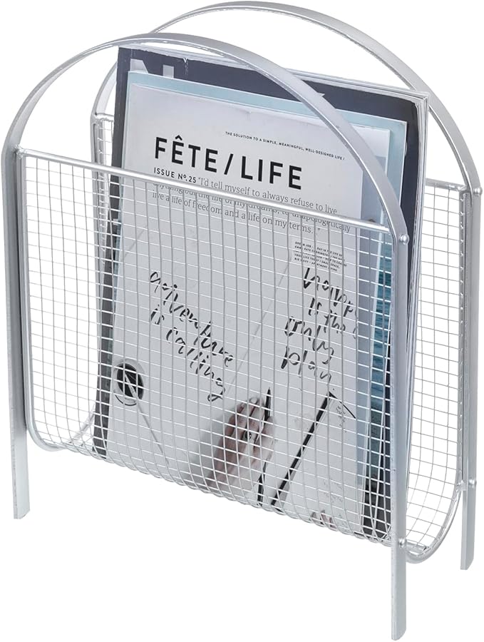 MyGift Magazine Rack, Floor Freestanding Magazine Holder by MyGiftHome