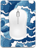 Dapesuom Small Mouse Pad, 6 x 8 Inch Thick Rubber Premium-Textured Non-Slip by Unknown