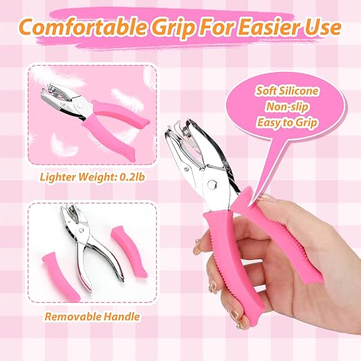 MAPVOLUT 4 PCS 1/4" Hole Punchers - Image 2