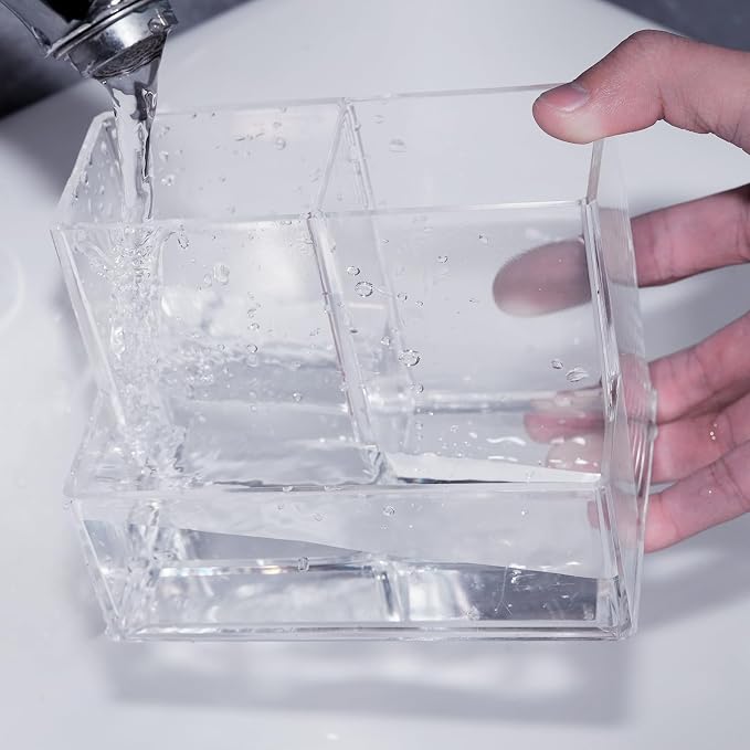 HSYMQ Desktop Clear Pen Holder - Image 6