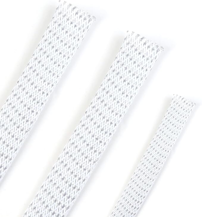 25ft PET Expandable Braided Cable Sleeve 1/4inch Pet Braided Cable Sleeve by PursuingaBetterLife