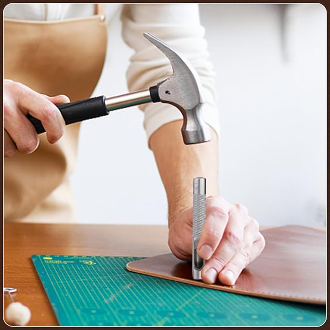 8 Pcs Leather Hole Punch Cutter 5mm-13mm Hollow Punch Set - Image 6