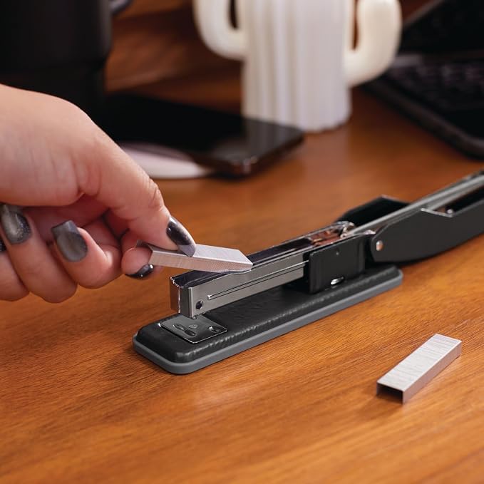 Swingline Stapler, Cub Compact Desktop Stapler, 20 Sheet Capacity, Matte Black - Image 4
