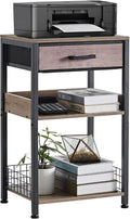 Lerliuo Grey Printer Stand by Lerliuo