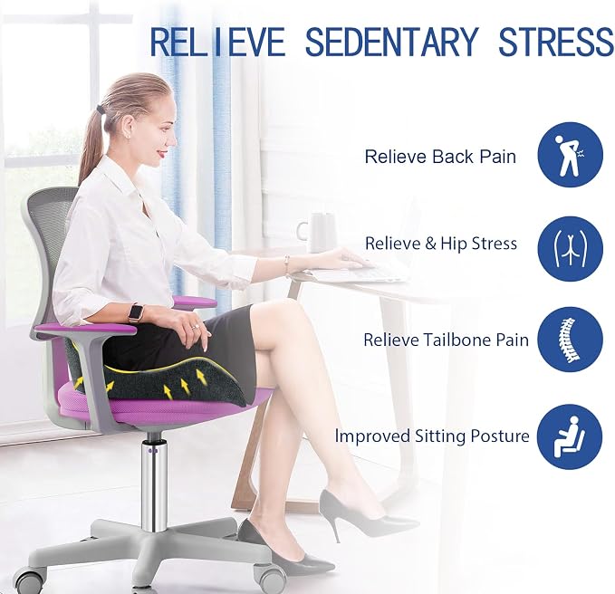 X Large Memory Foam Seat Cushion - Image 4