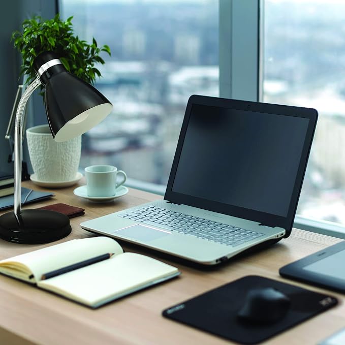 Newhouse Lighting NHDK-OX-BK Oxford Black Metal Flexible Classic Desk or Table - Image 6